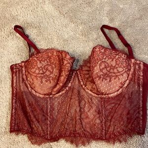 Victoria’s Secret Red Lace Bra